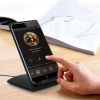 Qi Wireless Charger 10W Fast Charging Pad Stand Dual Coils Compatible With 7.5W 5W For Iphone Xs/Xs Max/Xs/X Galaxy S10 /S9+ /S8 Google Nexus 6