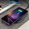 Wireless Charger Qi-Certified Ultra-Slim 5W Charging Pad For Iphone Xs Max/Xr/Xs/X/ 8/8 Plus/ Galaxy S10 /S9 /S8 +/ S7 /Blackberry