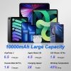 3 In 1 10000Mah Magsafe Fast Charging Power Bank Pd20W Portable Charger With 2 Built In Cables Stand Fit For Ios Phone 16 15 13 Series And More
